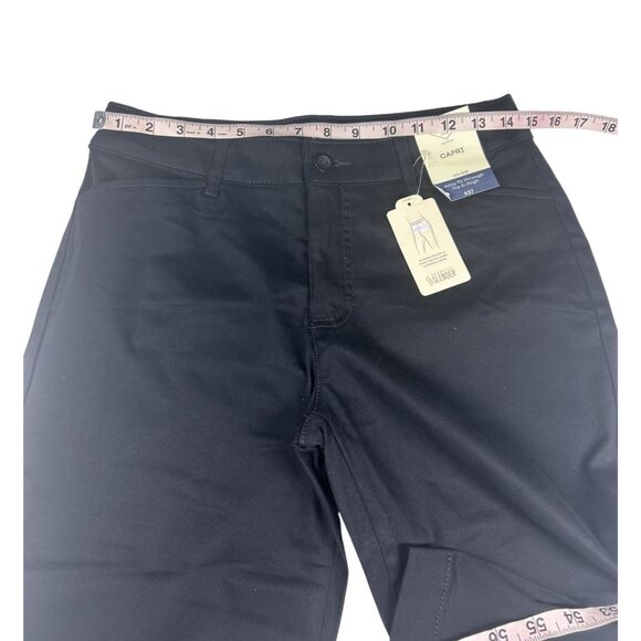 St. John's Bay Womens Black Capri Pants Size 4P Mid Rise Pockets NWT - Picture 12 of 12